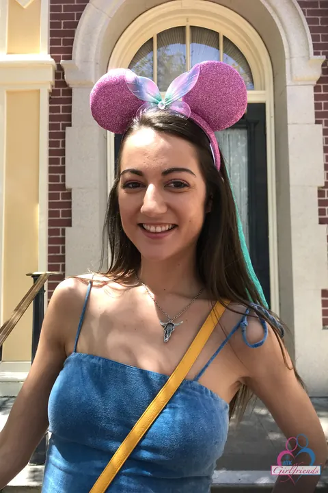 Lily Adams: Brunette Shows Her Tits and Spreads Her Pussy in Public – photo 9 of 20