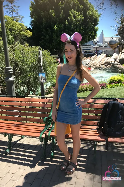 Lily Adams: Brunette Shows Her Tits and Spreads Her Pussy in Public – photo 10 of 20