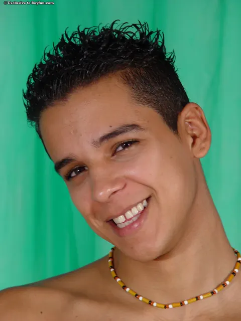 Ebony Twink with a Big Ass Jerks Off – photo 8 of 21