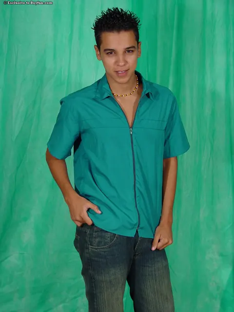 Ebony Twink with a Big Ass Jerks Off – photo 2 of 21