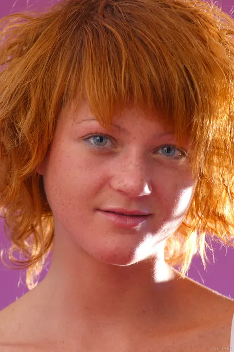 Short-Haired Redhead Spreads Her Pussy – photo 1 of 21