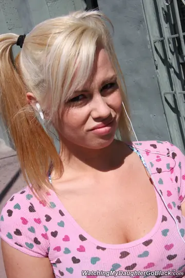 Tara Lynn Foxx – Blonde in Pigtails Takes BBC for a Cumshot
