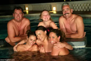 Dee Williams – MILF with Big Tits Gets Hogtied by the Pool in Public