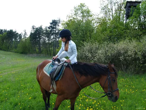 Joan White: Slim Polish MILF Strips Naked Outdoors by a Horse – photo 3 of 21