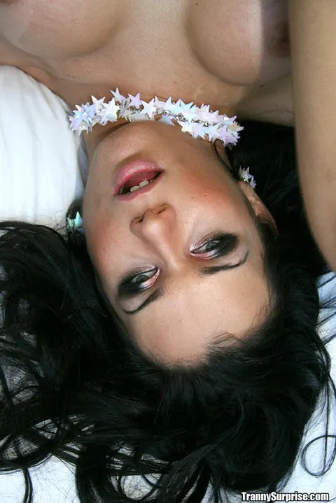 Tall Latina Trans Woman Poses Naked Poolside – photo 13 of 16