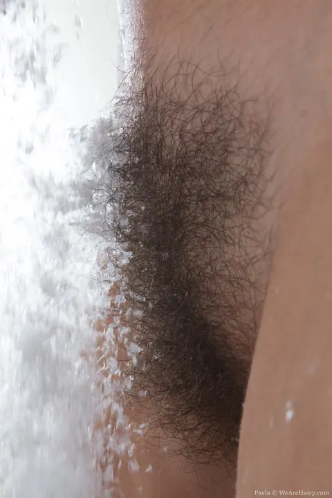 Pavla Amaliya: Busty Brunette Ditches Party Hat and Spreads Her Hairy Pussy – photo 15 of 16