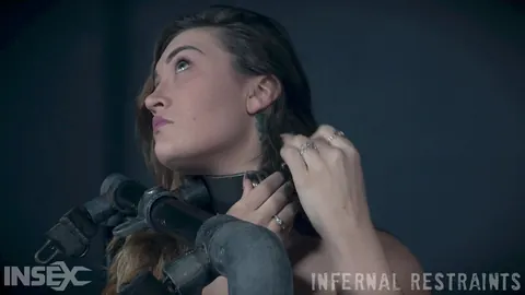 Kat Monroe: Tattooed Redhead in Bondage Fingers and Spreads Her Pussy – photo 1 of 14