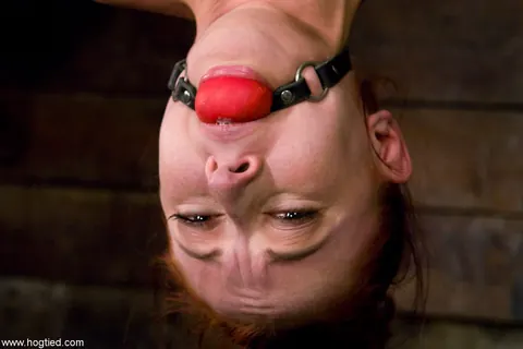 Sabrina Sparx: Petite Redhead MILF in Bondage Masturbates with a Dildo – photo 11 of 21