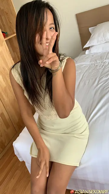 Petite Asian Woman Undresses for POV Sex and a Creampie