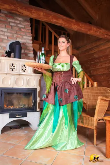 Katerina Hartlova – Busty Czech MILF Sips Beer and Uses a Dildo