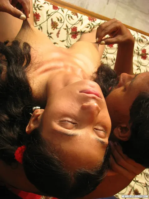 Slim Indian Woman with Pigtails Sucks Cock After Fingering – photo 5 of 15