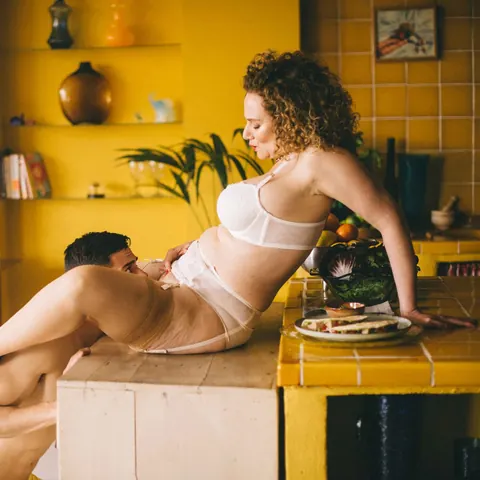 Merce Palau: Busty Spanish MILF Gives a Titjob and Gets Pussy Licked – photo 8 of 12
