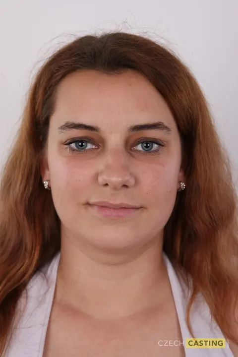 Barbora Kovarikova: Czech BBW Redhead Spreads Her Pussy on a Chair – photo 1 of 20