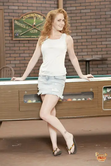 Annabelle Lee – Thick Redhead and Brunette in Skirts Toy Each Other's Asses