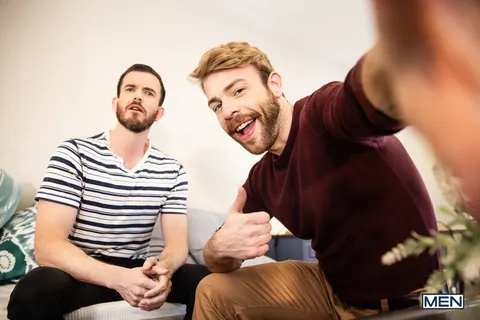 Two Men Fuck and End with a Facial Cumshot – photo 1 of 21