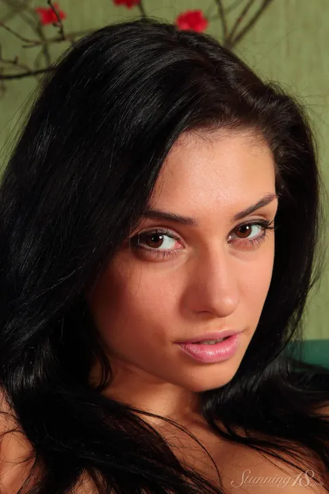 Marina H: Tall European Brunette Strips Out of Her Short Dress After Casting – photo 16 of 16