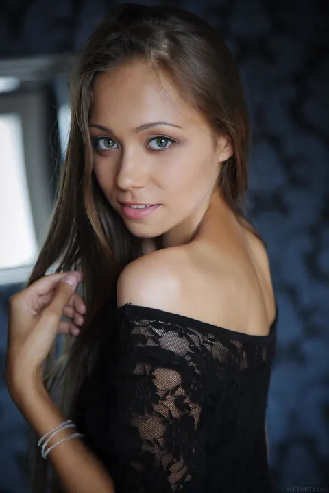 Tristana A: Skinny Brunette Spreads Her Legs and Shows Her Petite Body – photo 3 of 20
