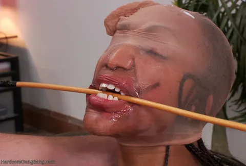 Nikki Darling: Ebony Brunette Secretary Takes Office Gangbang with Anal – photo 10 of 20