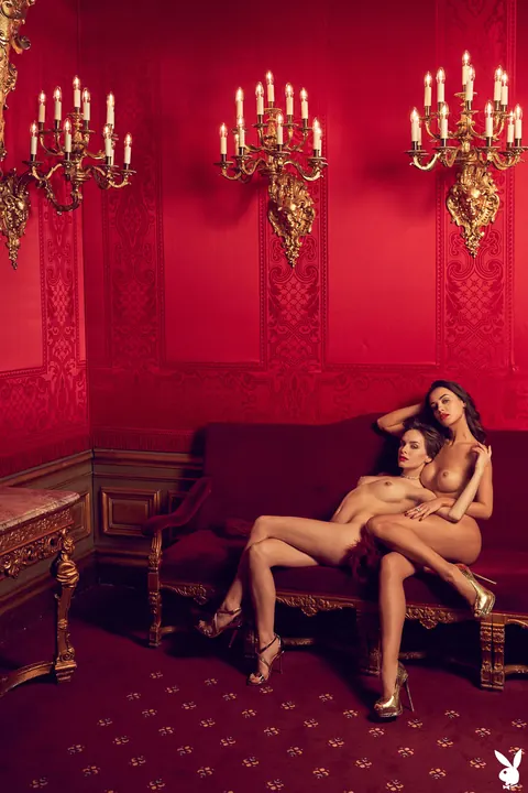 Julia Prokopy: Blonde and Brunette German Women Undress and Pose Nude – photo 10 of 18