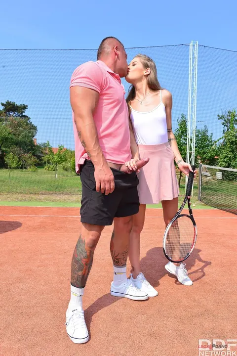 Tiffany Tatum: Hungarian Blonde Gets Fucked Outdoors in a Skirt – photo 8 of 20