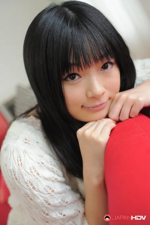 Hina Maeda: Brunette Asian Babe Shows Her Ass in Stockings and Shorts – photo 3 of 15
