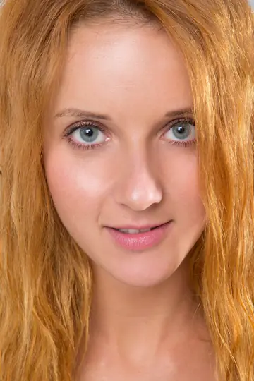 Slim Russian Redhead Oils Her Shaved Pussy and Spreads Wide