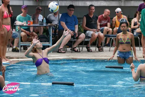 Thai Trans Woman Plays Pool Volleyball Then Strips Nude – photo 10 of 17