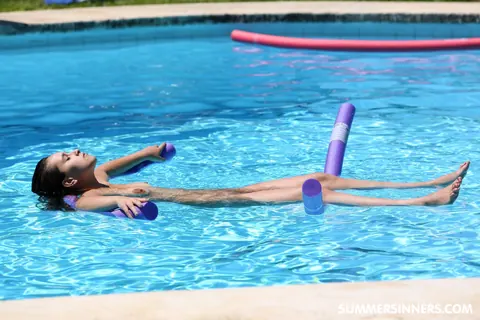 Amirah Adara & Mea Melone: Slim Redhead Czech Gives a Blowjob by the Pool – photo 4 of 20