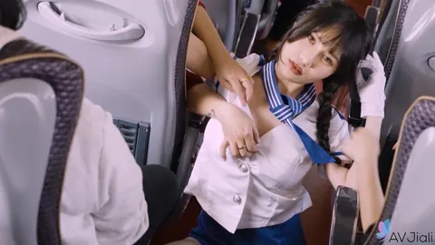 Chinese Hostess Sucks Cock and Takes Cum in Her Mouth Outdoors – photo 15 of 15