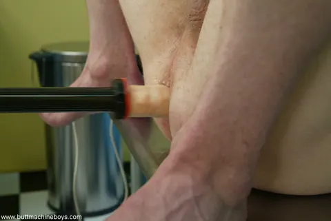 Two Men Kiss and Use a Toy for Anal Play – photo 8 of 21