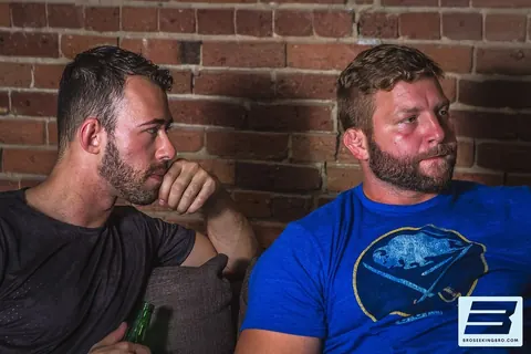 Muscular Hairy Stud Gets Head Before Anal Sex – photo 9 of 21