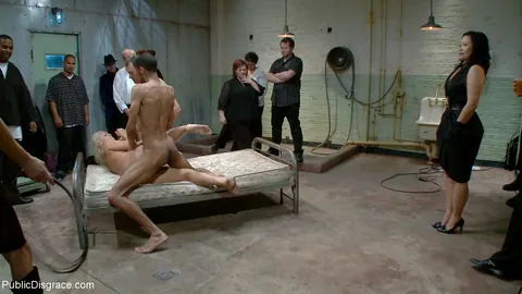 Tara Lynn Foxx: Blonde in BDSM Gangbang Takes Toys and Facials – photo 1 of 21