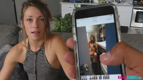 Kirsten Lee: Slim Brunette with Small Tits Takes Anal Doggy in Selfie – photo 4 of 15