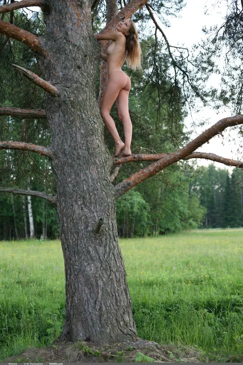 Woman Strips Nude and Poses for Glamour Photo Set – photo 19 of 21