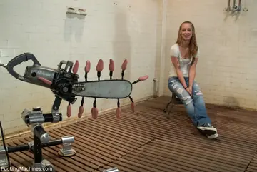 Redhead Strips Out of Her Jeans for Bondage Toy Play