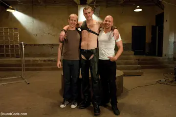 Bound Stud Gets Fucked Hard in Restraints