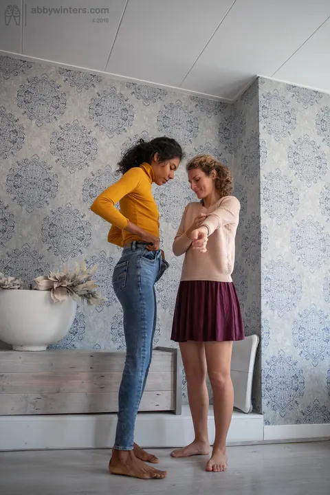 Adriana E: Tall Slim Latina Kisses Partner After Sex – photo 15 of 17