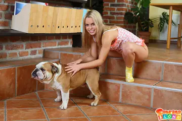 Sabrinka – Petite Czech Blonde in Socks Takes Rough Anal and Ass-to-Mouth
