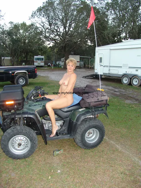 Tracy Lick: Tall Blonde Lesbian Licks and Fingers Her Pussy Outdoors by a Car – photo 17 of 20