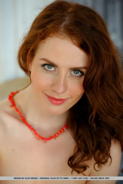 Redhead with Small Tits Spreads Her Hairy Pussy Wide – photo 15 of 18