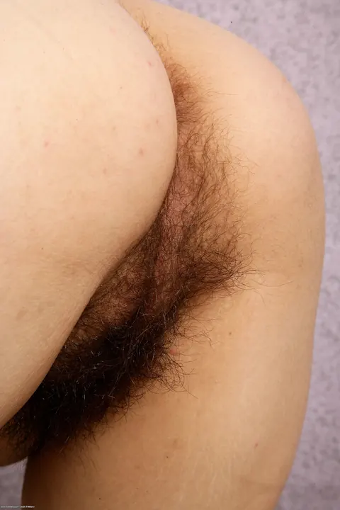 Asian Woman Spreads Her Hairy Pussy and Armpits – photo 18 of 21