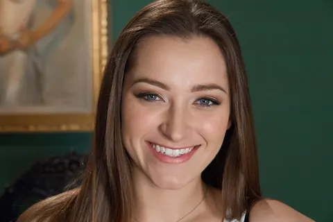 Dani Daniels: Petite Brunette in Pantyhose Gets Tied Up in the Office – photo 4 of 20