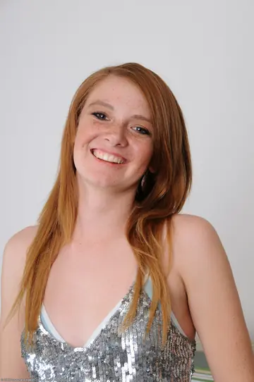Tall Polish Redhead Spreads Her Legs and Shows Red Toenails