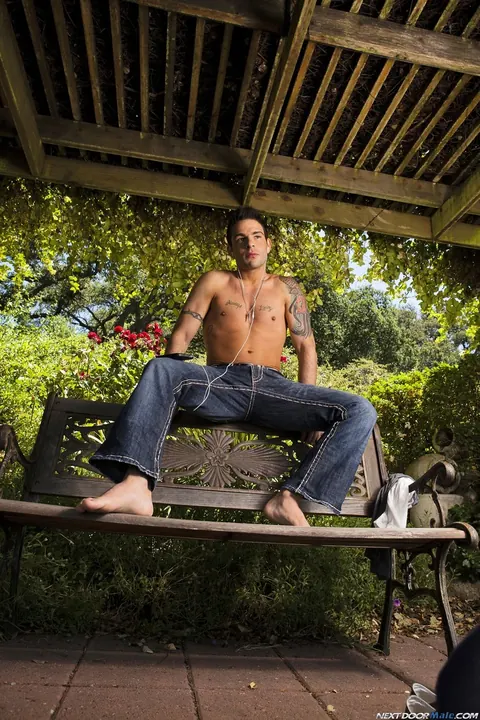 Gay Man Displays His Cock and Pees Outdoors – photo 4 of 20