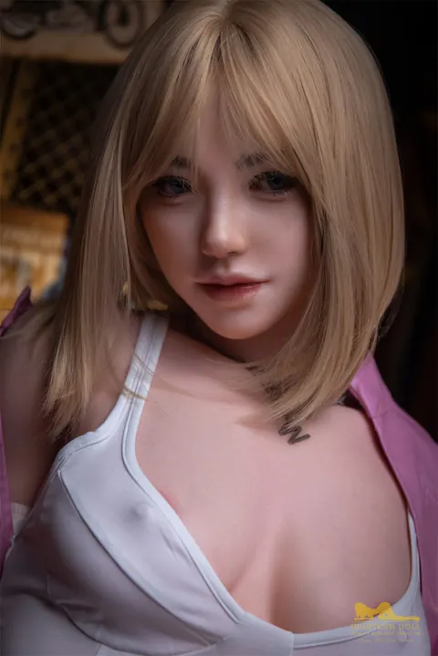 Petite Slim Blonde Undresses and Shows Her Body – photo 7 of 10