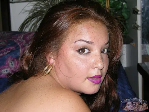 BBW MILF Strips Out of Her Dress and Spreads at Home – photo 15 of 16