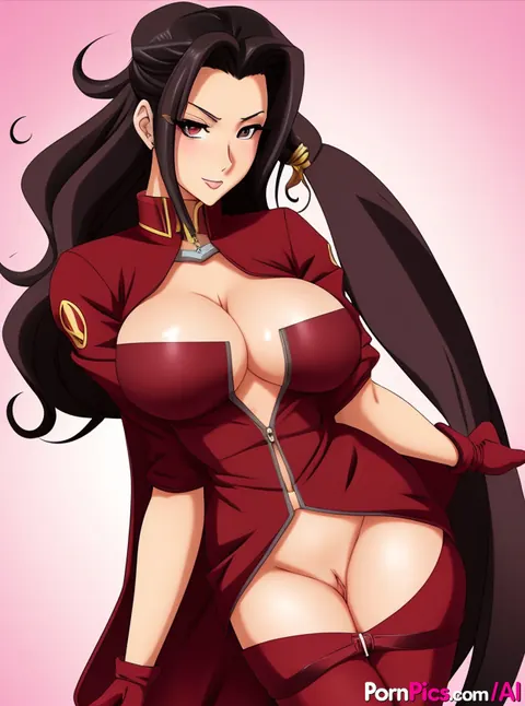 AI-Generated Busty Woman Strips and Spreads Wide – photo 3 of 10