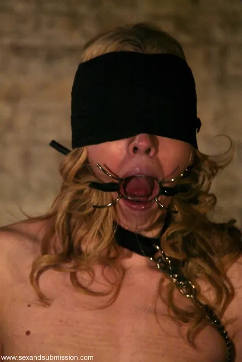 Sarah Jane Ceylon: Slim Blonde MILF in Bondage Sucks and Rides Her Partner – photo 7 of 21