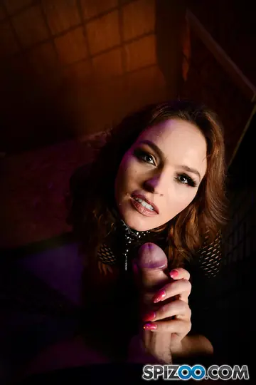 Redhead MILF Sucks and Takes Anal in Bondage