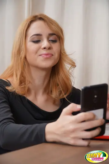 Russian Redhead Removes Her Skirt for Hardcore Sex
